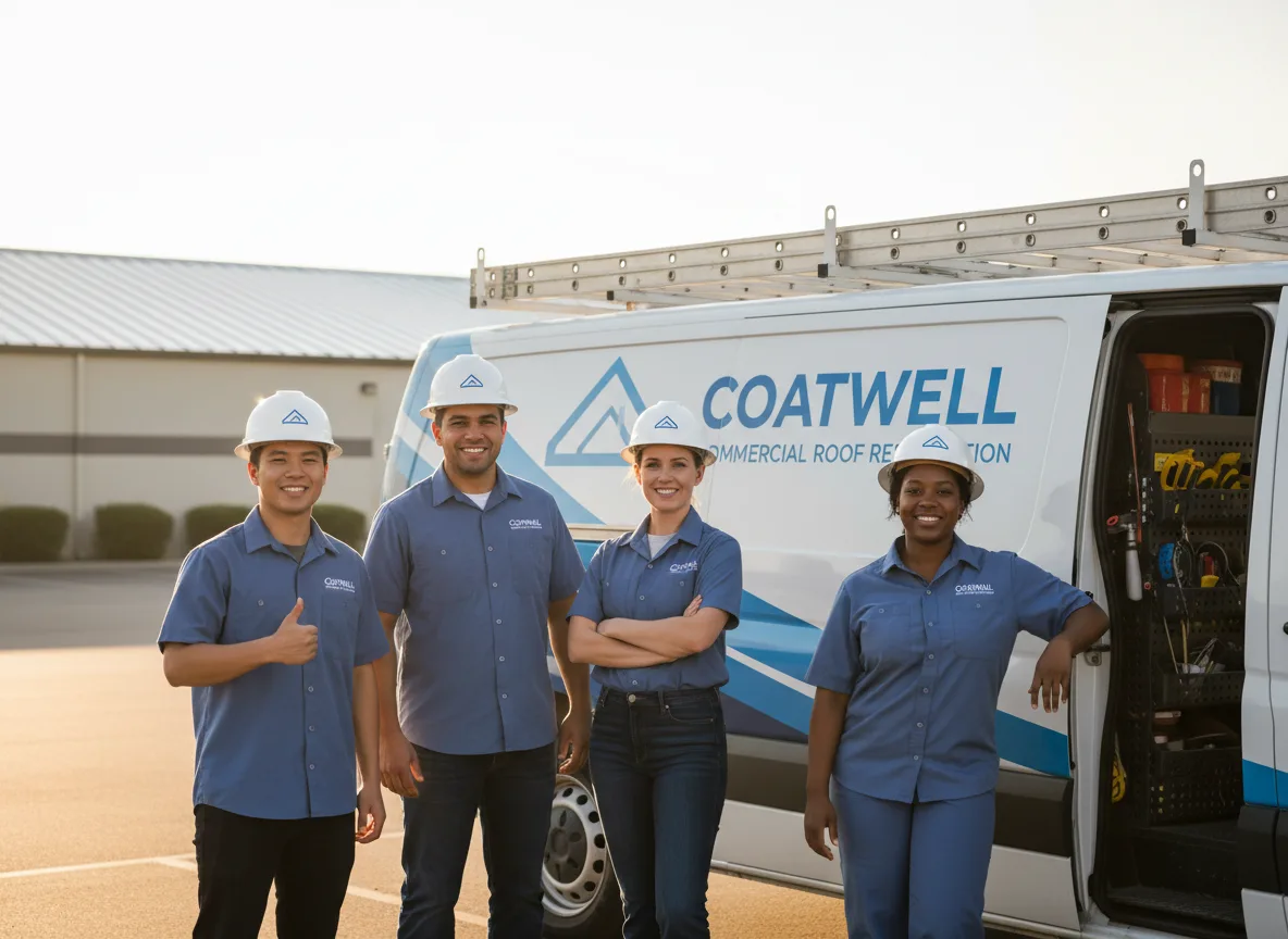 Commercial roof coating company in Success, AR